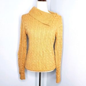 Tommy Hilfiger tan Sweater pullover slim f…